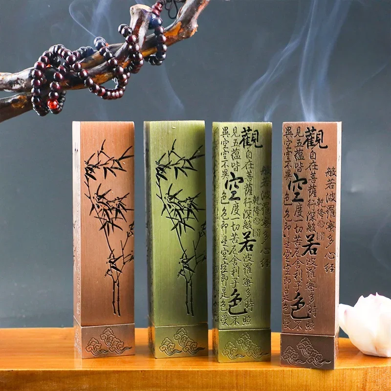 Home Fragrance Incense - Teehaus Ornamente Buddhistischer Sutra Sandelholz Räucherstäbchen