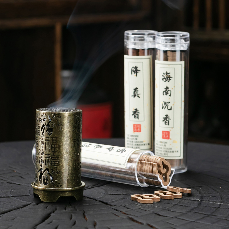 Home Fragrance Incense - Vertikale Weihrauch Brenner Legierung Hohl Weihrauch