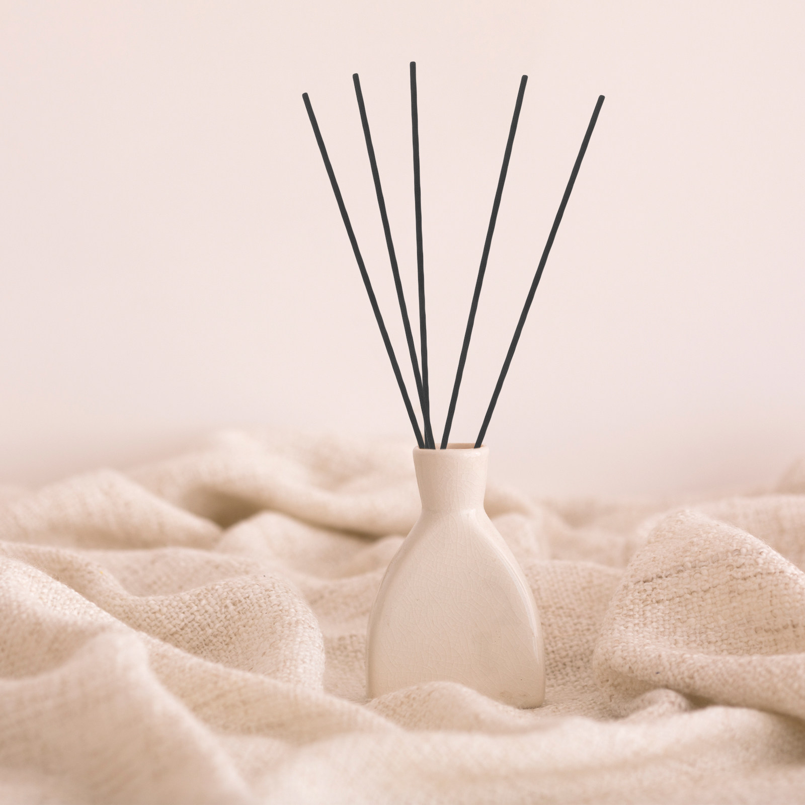 Home Fragrance Oil Diffuser - 100 Stück Faser-Duftdiffusor-Stäbchen, Schwarz, Dick, Ersatz-Diffusorstäbchen