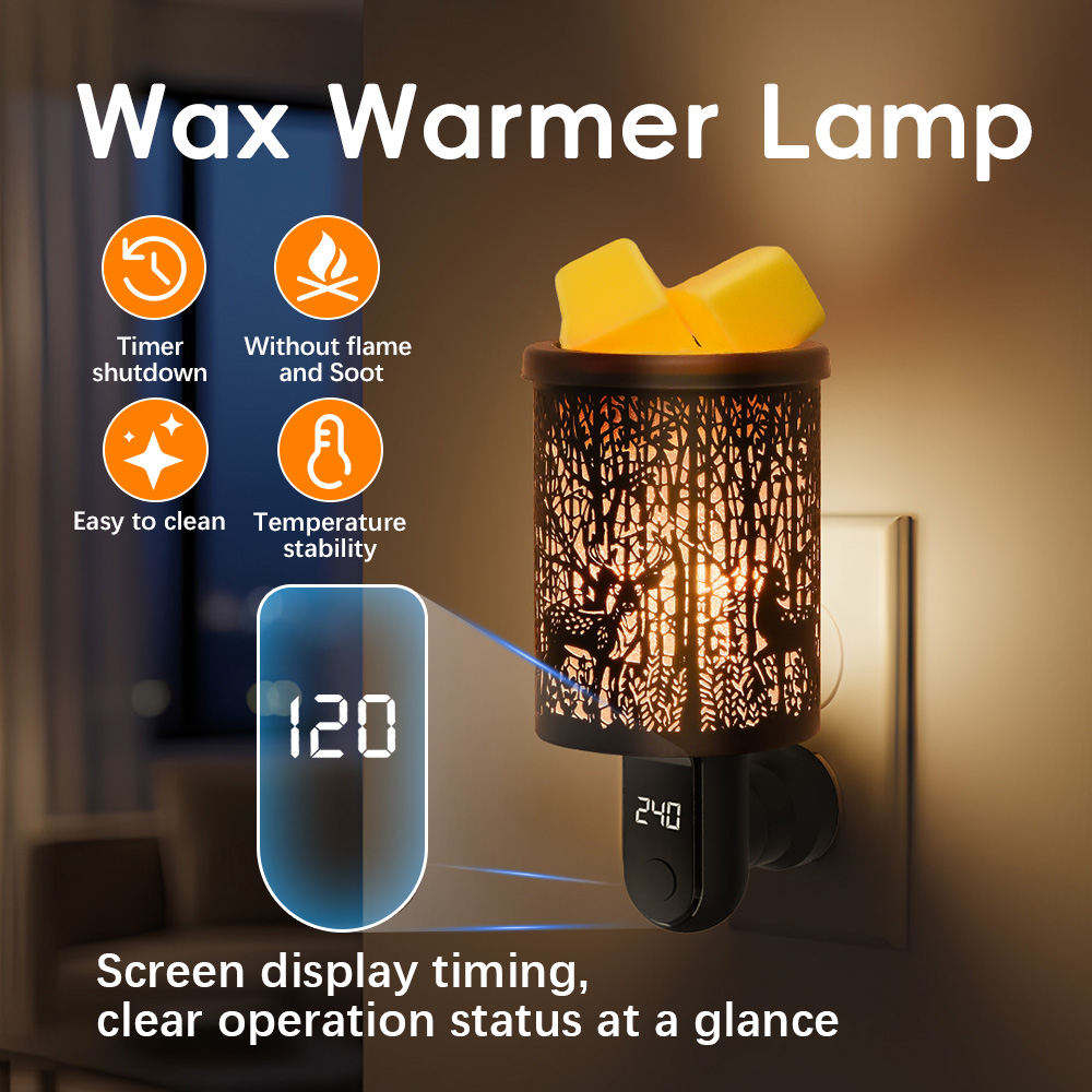 Home Fragrance Incense - Duftender Wachsschmelzer Aromatherapie-Wachswärmer Elektrischer Duftdiffusor für