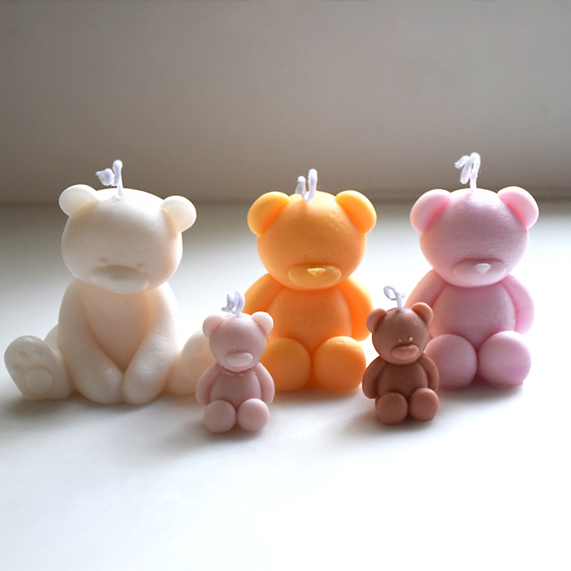 Home Fragrance Gel - 3D hängende Bärenform Backen Kuchen DIY