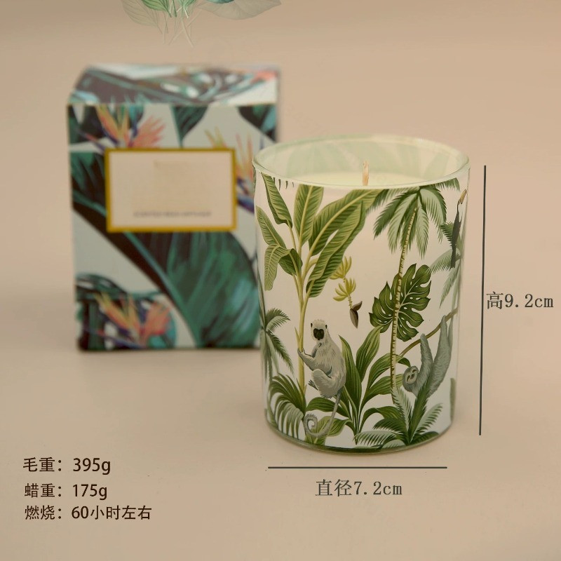 Glasgefäß Sojawachs Duftkerze  – Home Fragrance Gift Box Bewertung und Preis