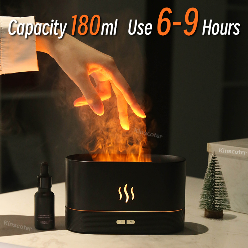 USB-Desktop-Flammen-Aroma-Diff – Home Fragrance Oil Diffuser Bewertung und Preis