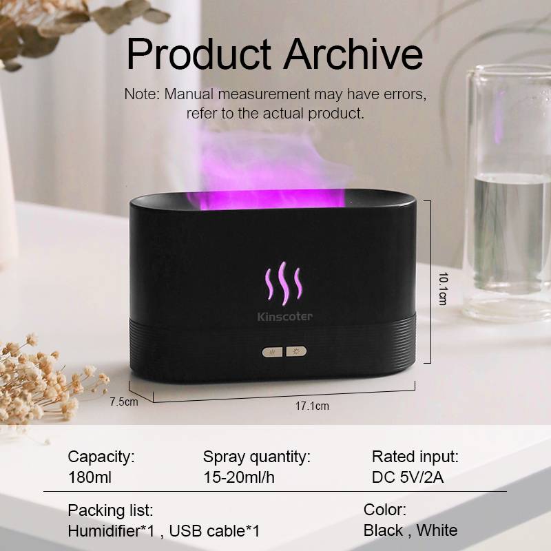 USB-Desktop-Flammen-Aroma-Diff – Home Fragrance Oil Diffuser Bewertung und Preis